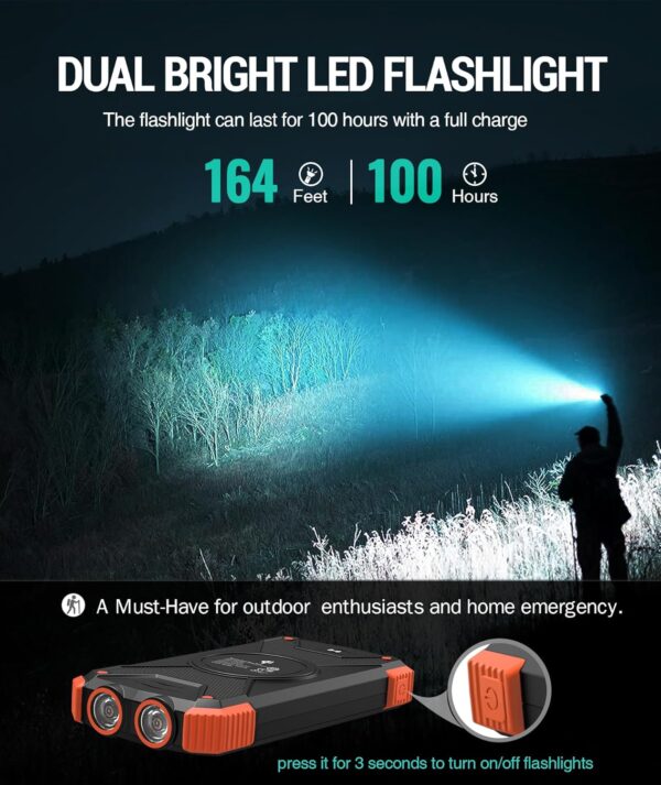 BLAVOR 10000mAh Solar Power Bank