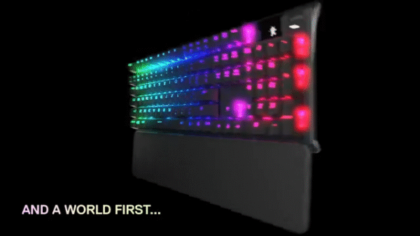SteelSeries Apex 5 Gaming Keyboard – RGB Hybrid Mechanical with OLED Display - Image 12