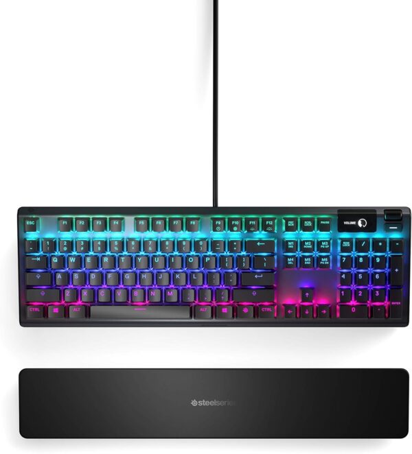 SteelSeries Apex 5 Gaming Keyboard – RGB Hybrid Mechanical with OLED Display - Image 8